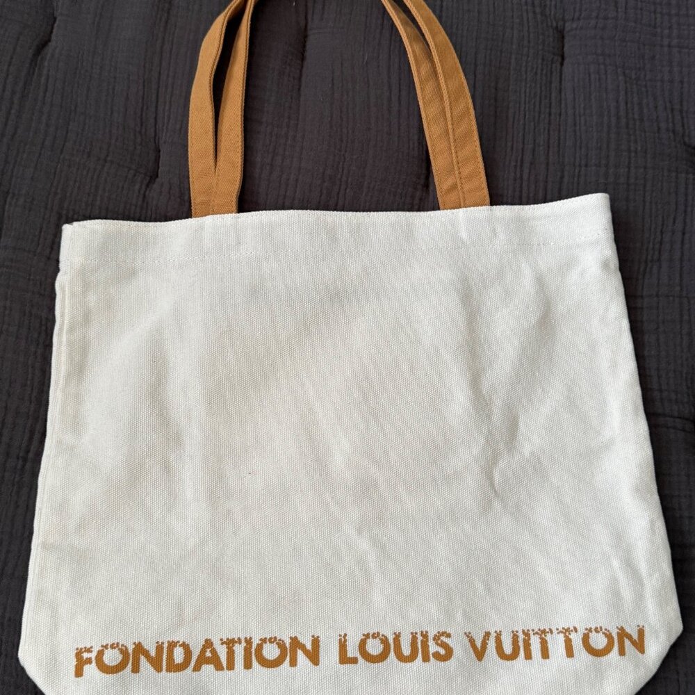 Final Price-Quick Sale – Louis Vuitton Foundation Canvas Tote Bag